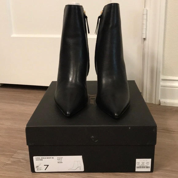 j crew pointed stiletto ankle boots